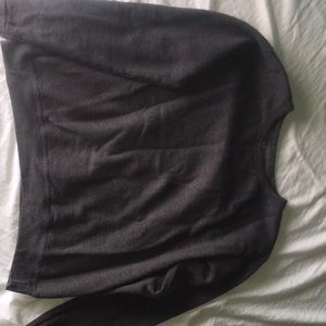 Hanes plain grey sweatshirt